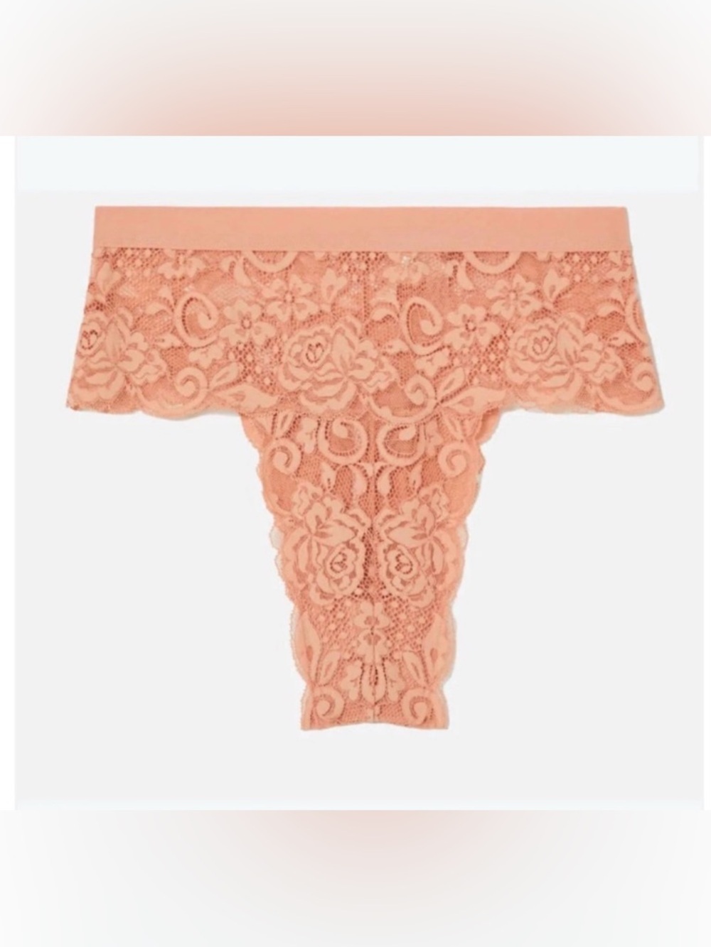 We Are HAH Spin Me Panty in Cooper Rose Size XS NWT